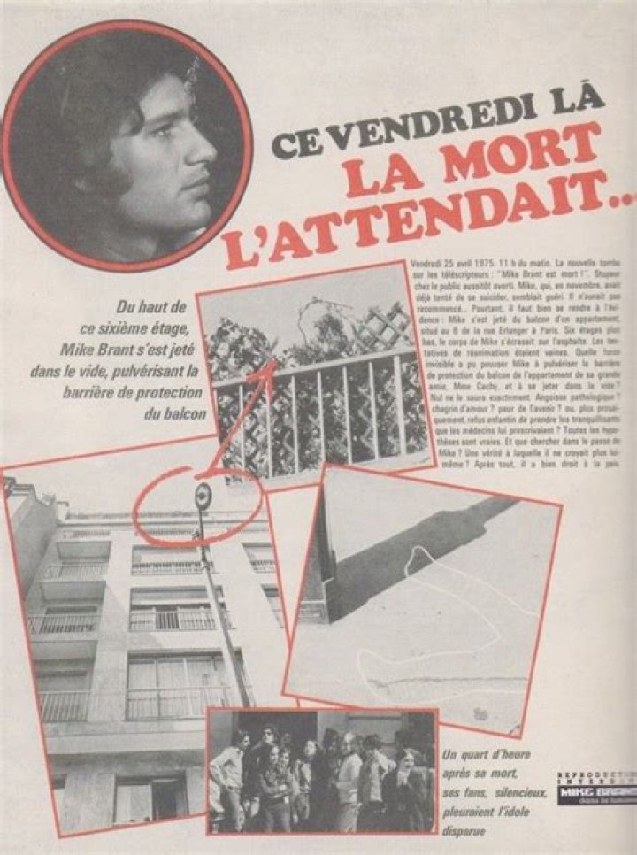 Comment Est Mort Mike Brant