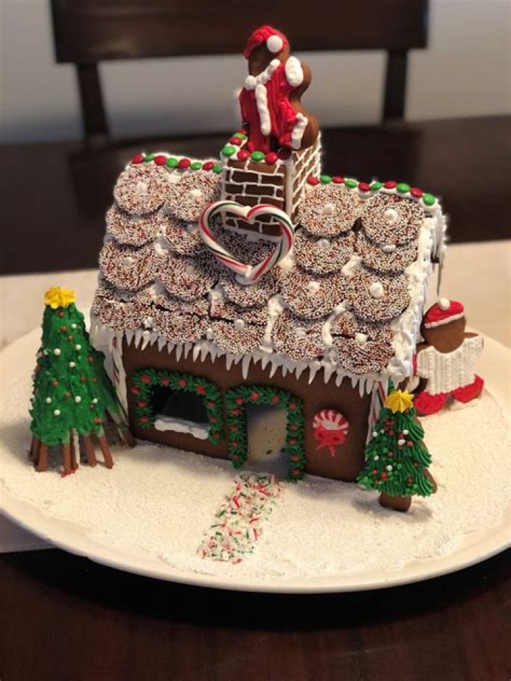 Host a virtual gingerbread house contest with your besties